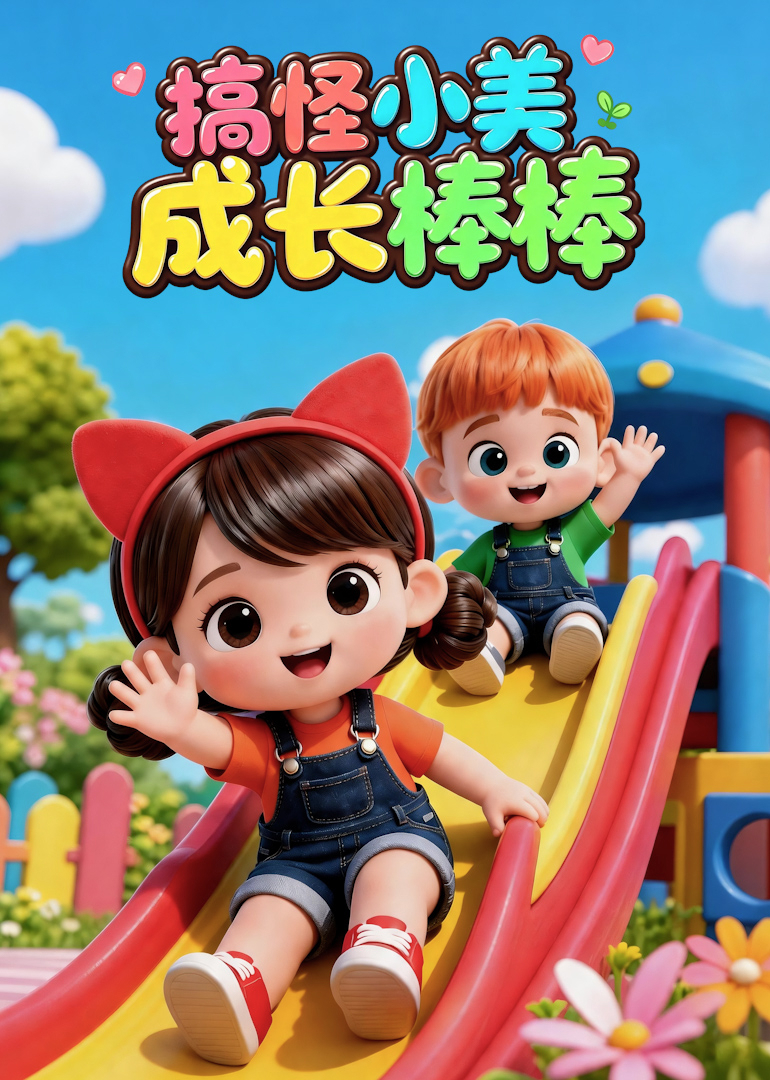 搞怪小美成长棒棒封面图