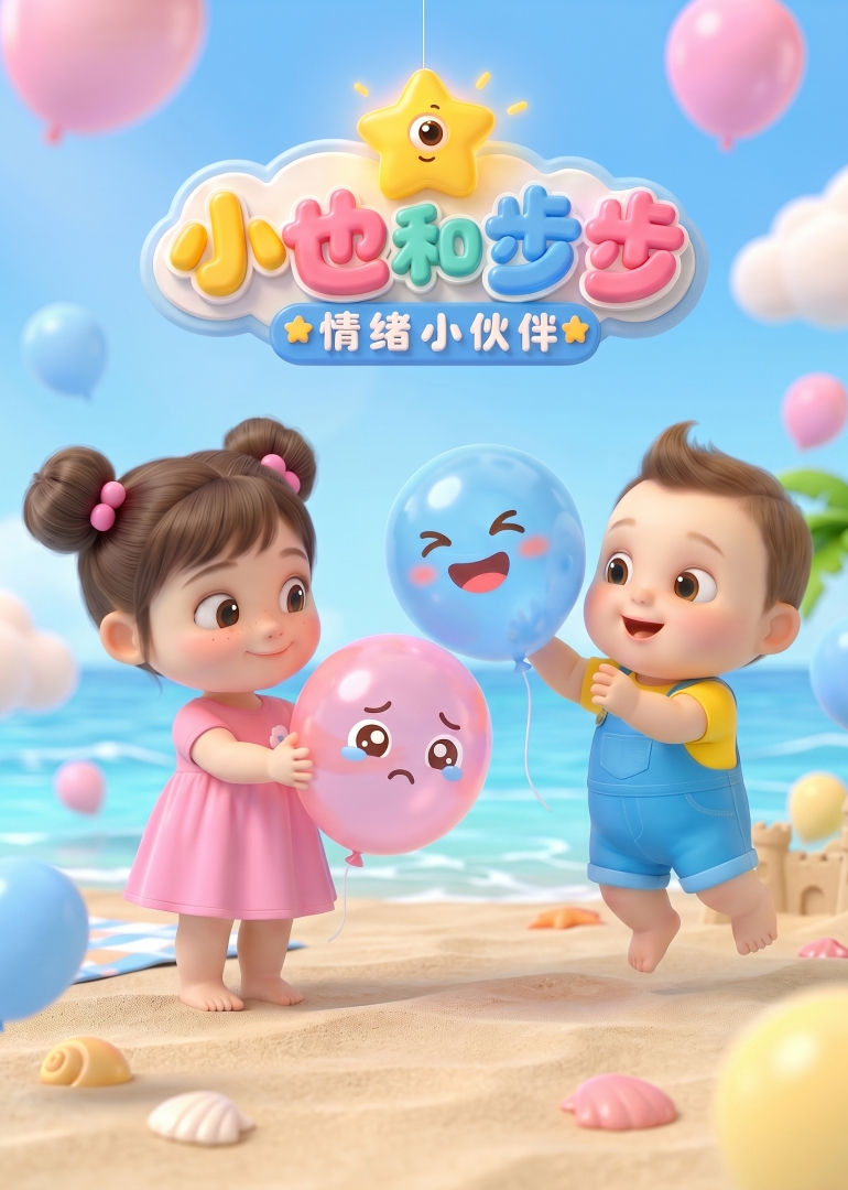 小也和步步・情绪小伙伴封面图