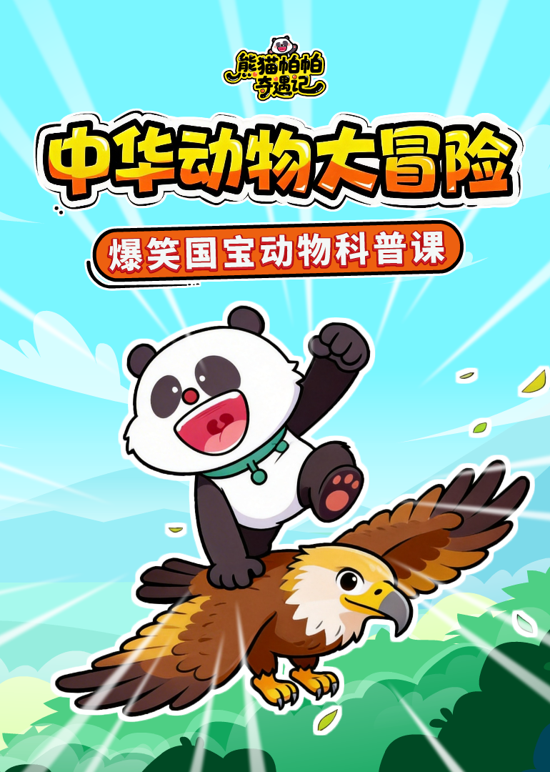 熊猫帕帕奇遇记科普系列中华动物大冒险