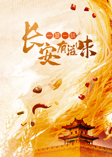 一城一味长安有滋味海报