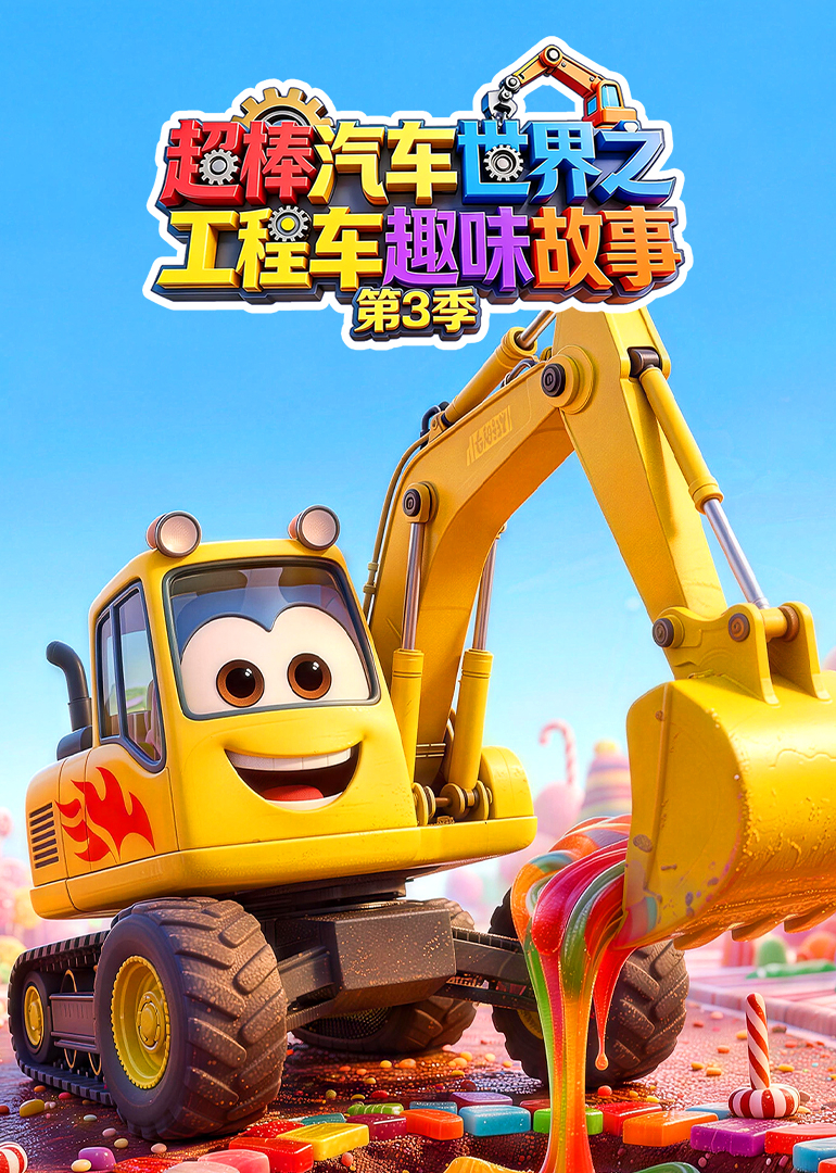 超棒汽车世界之工程车趣味故事第三季封面图