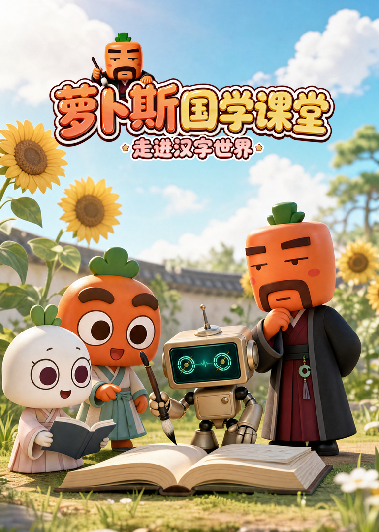 萝卜斯国学课堂-走进汉字世界封面图