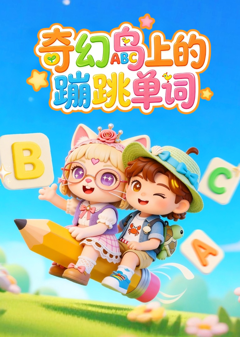 奇幻岛上的蹦跳单词