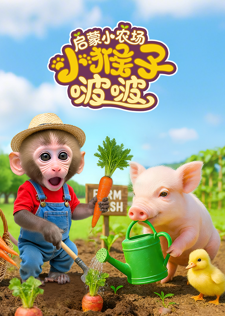 小猴子啵啵之启蒙小农场封面图
