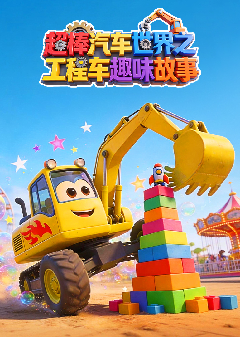 超棒汽车世界之工程车趣味故事封面图