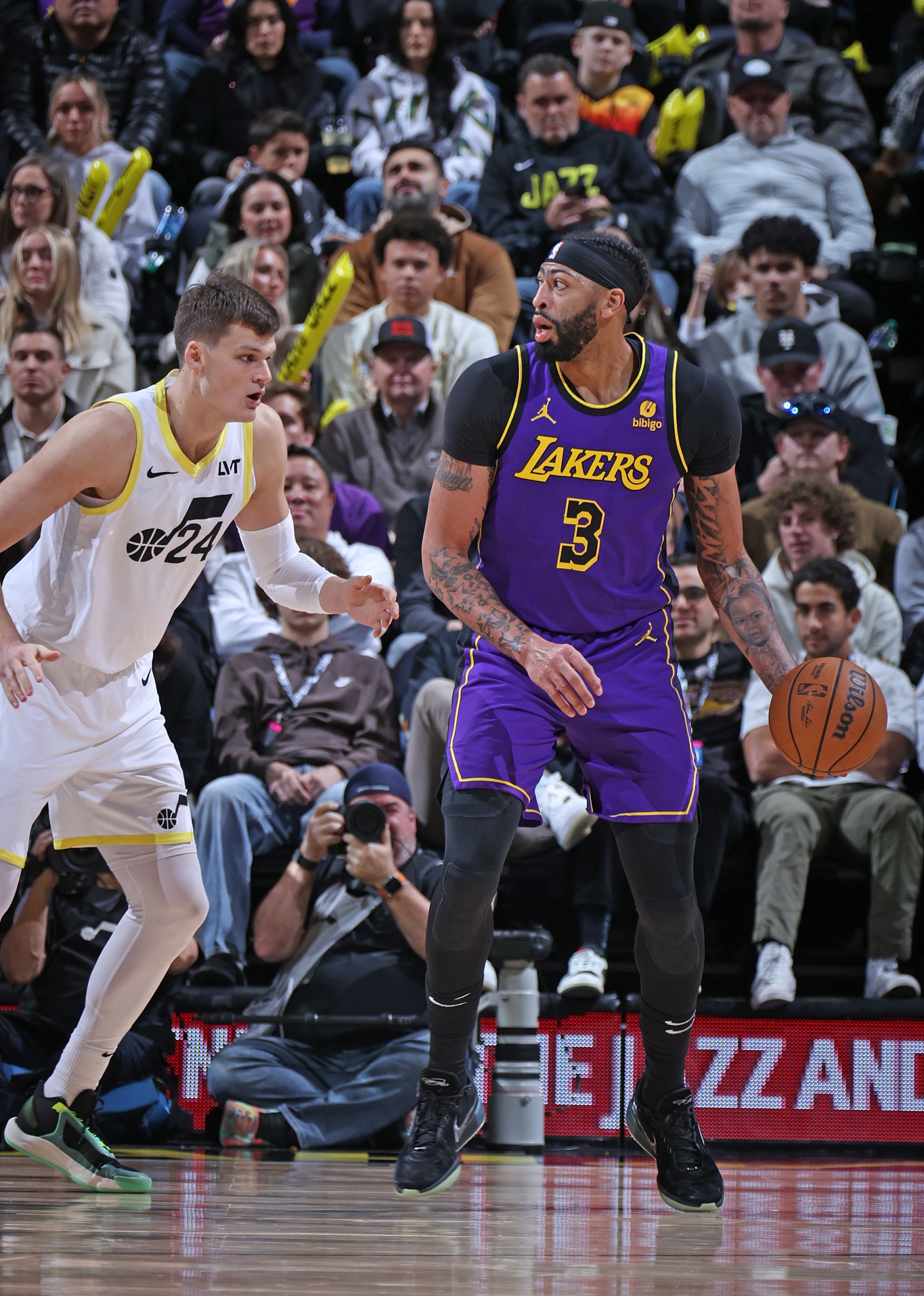 NBA常规赛：湖人125-132爵士 - 腾讯视频