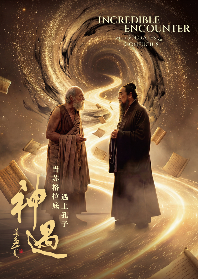 神遇：当苏格拉底遇上孔子封面图