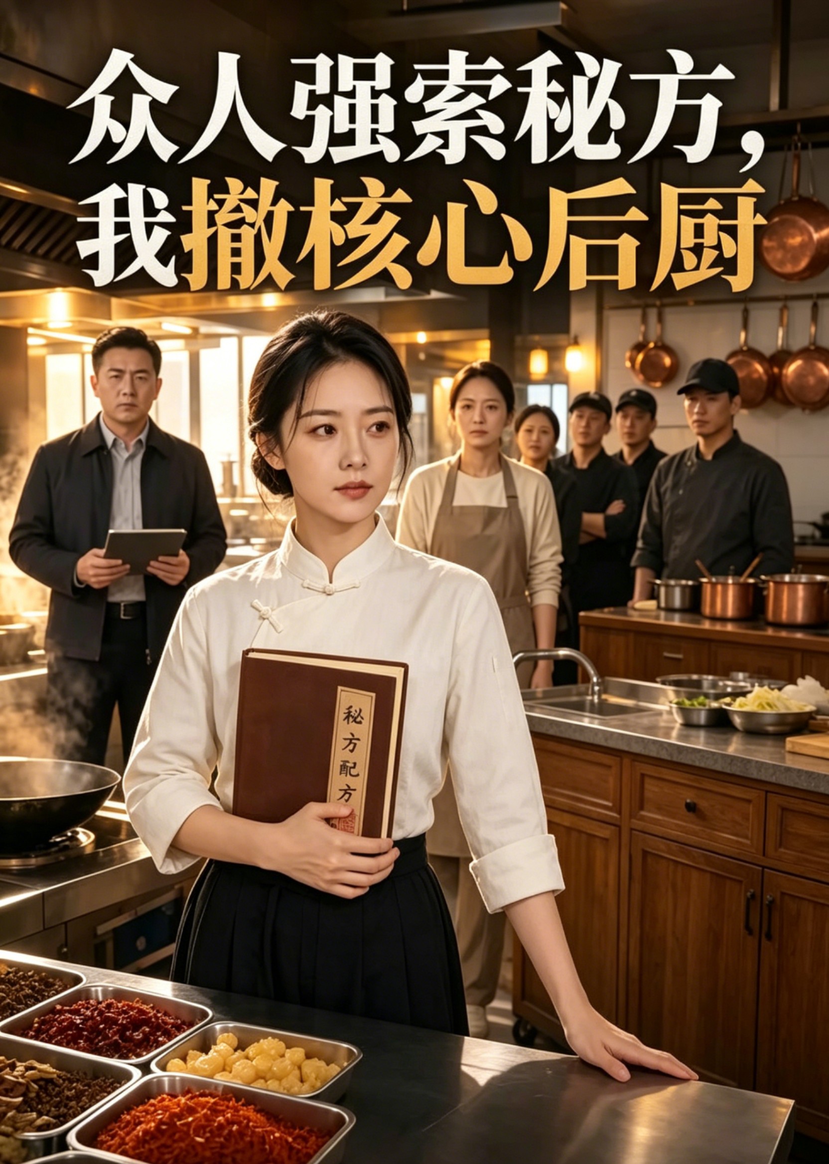 众人强索秘方，我撤核心后厨