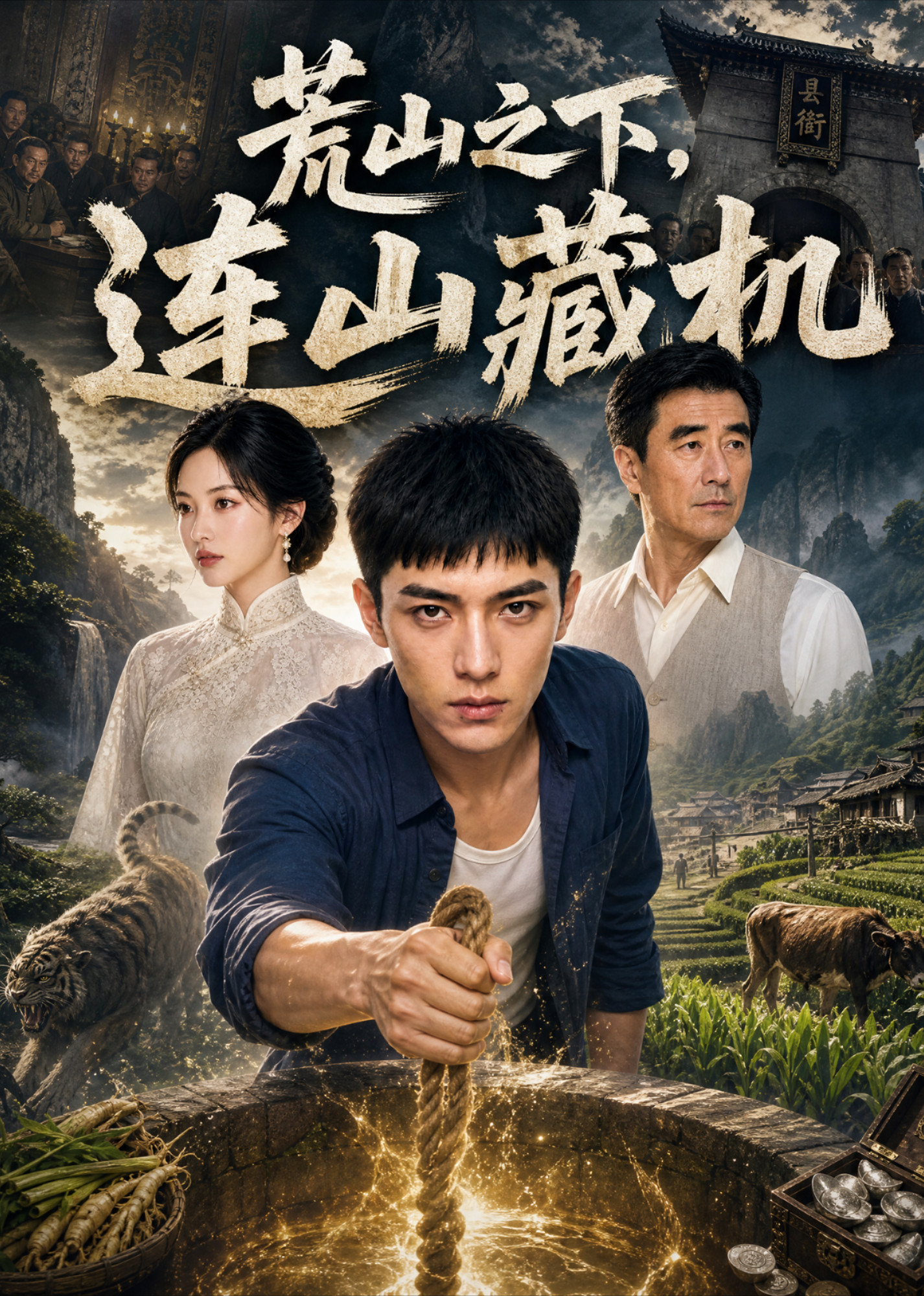 荒山之下，连山藏机封面图