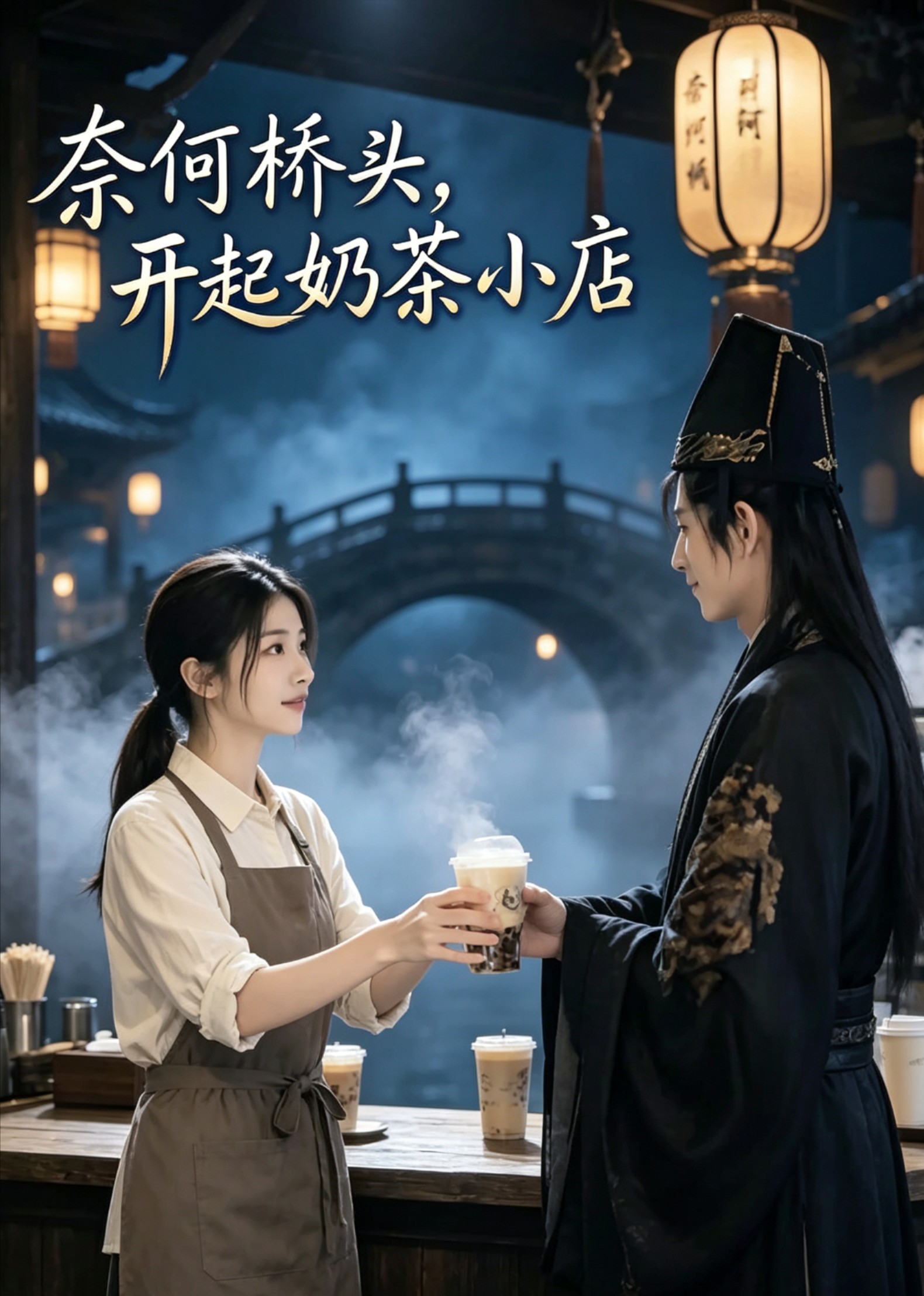 奈何桥头，开起奶茶小店