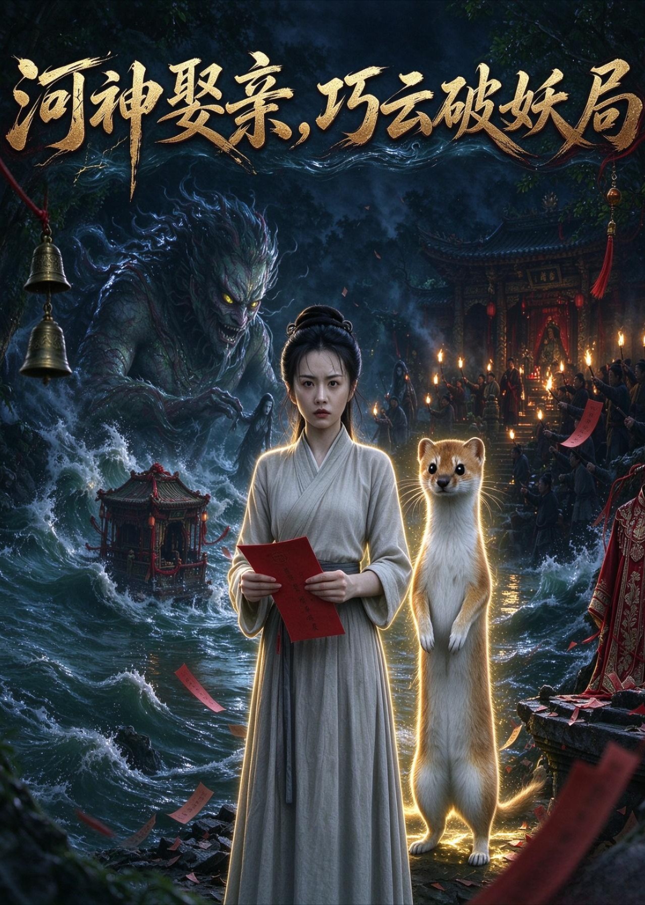 河神娶亲，巧云破妖局封面图