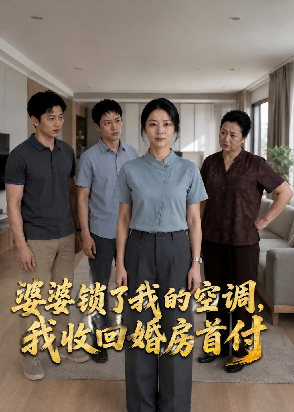 婆婆锁了我的空调，我收回婚房首付封面图