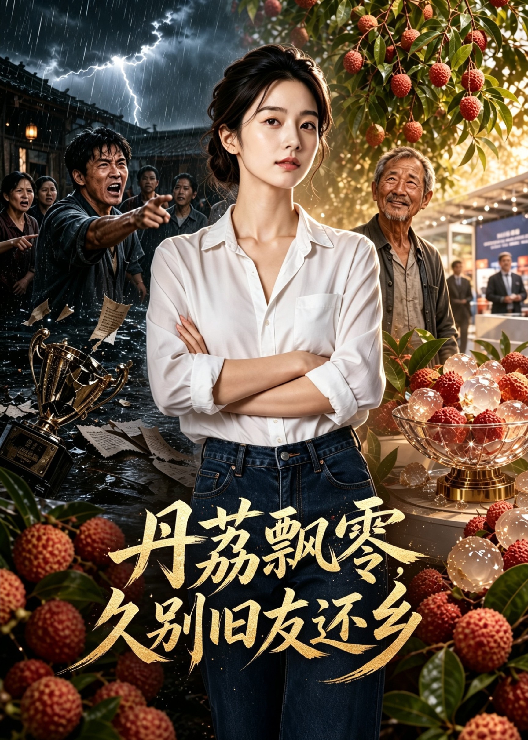 丹荔飘零，久别旧友还乡