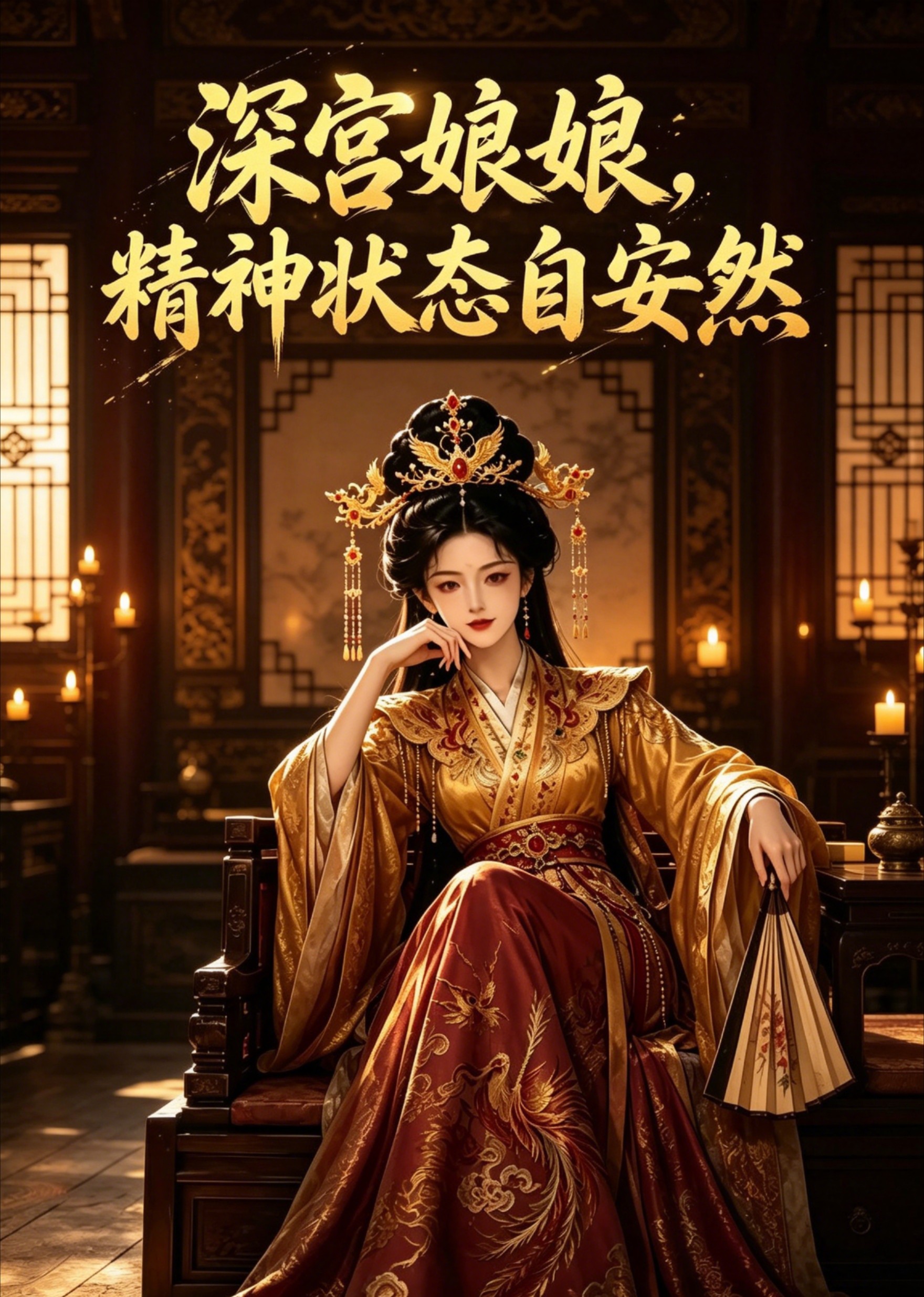 深宫娘娘，精神状态自安然
