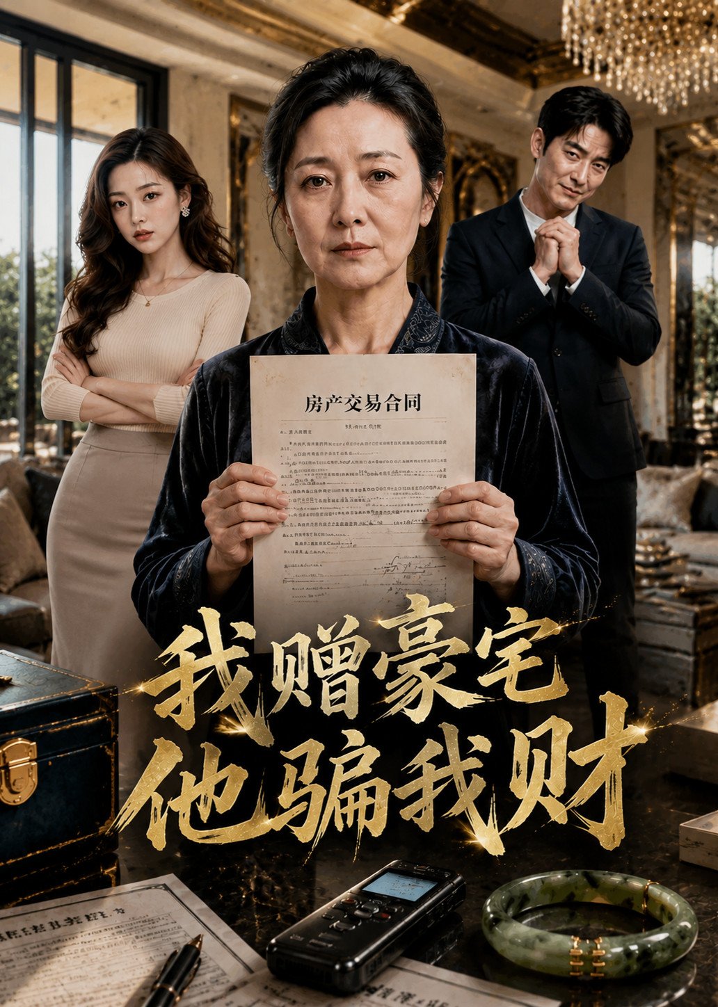 我赠豪宅他骗我财