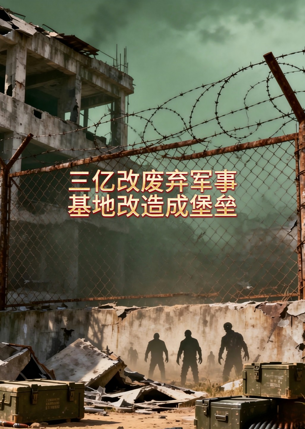 三亿改废弃军事基地改造成堡垒