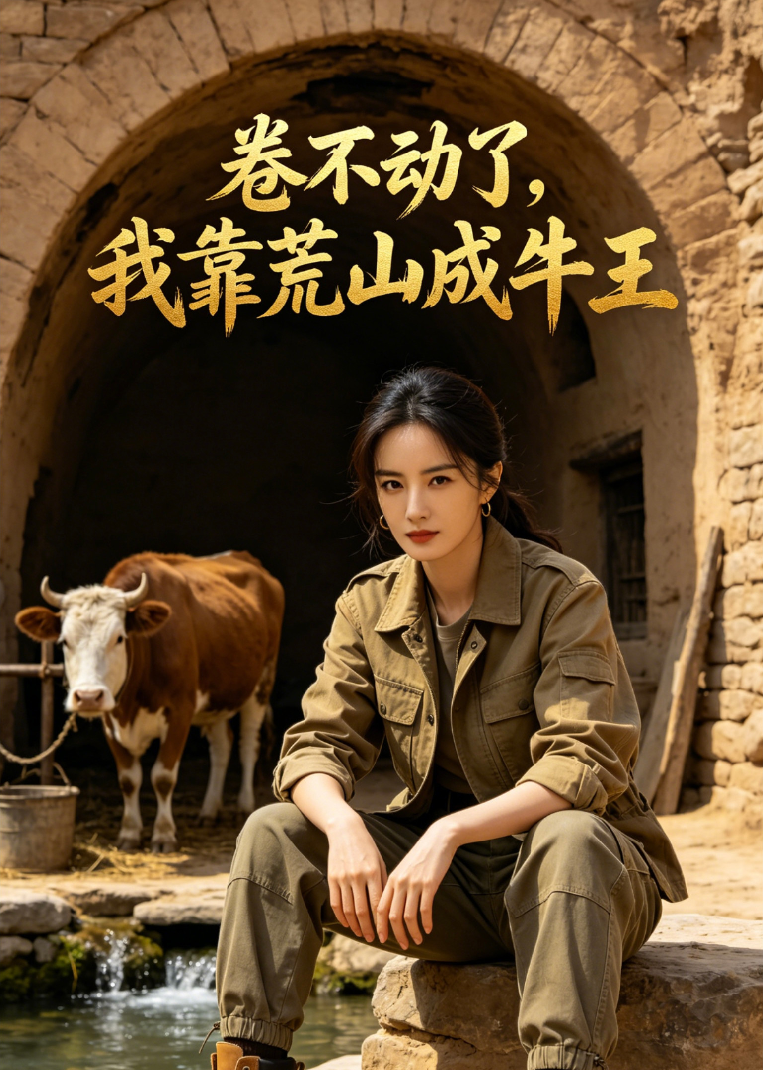 卷不动了，我靠荒山成牛王封面图