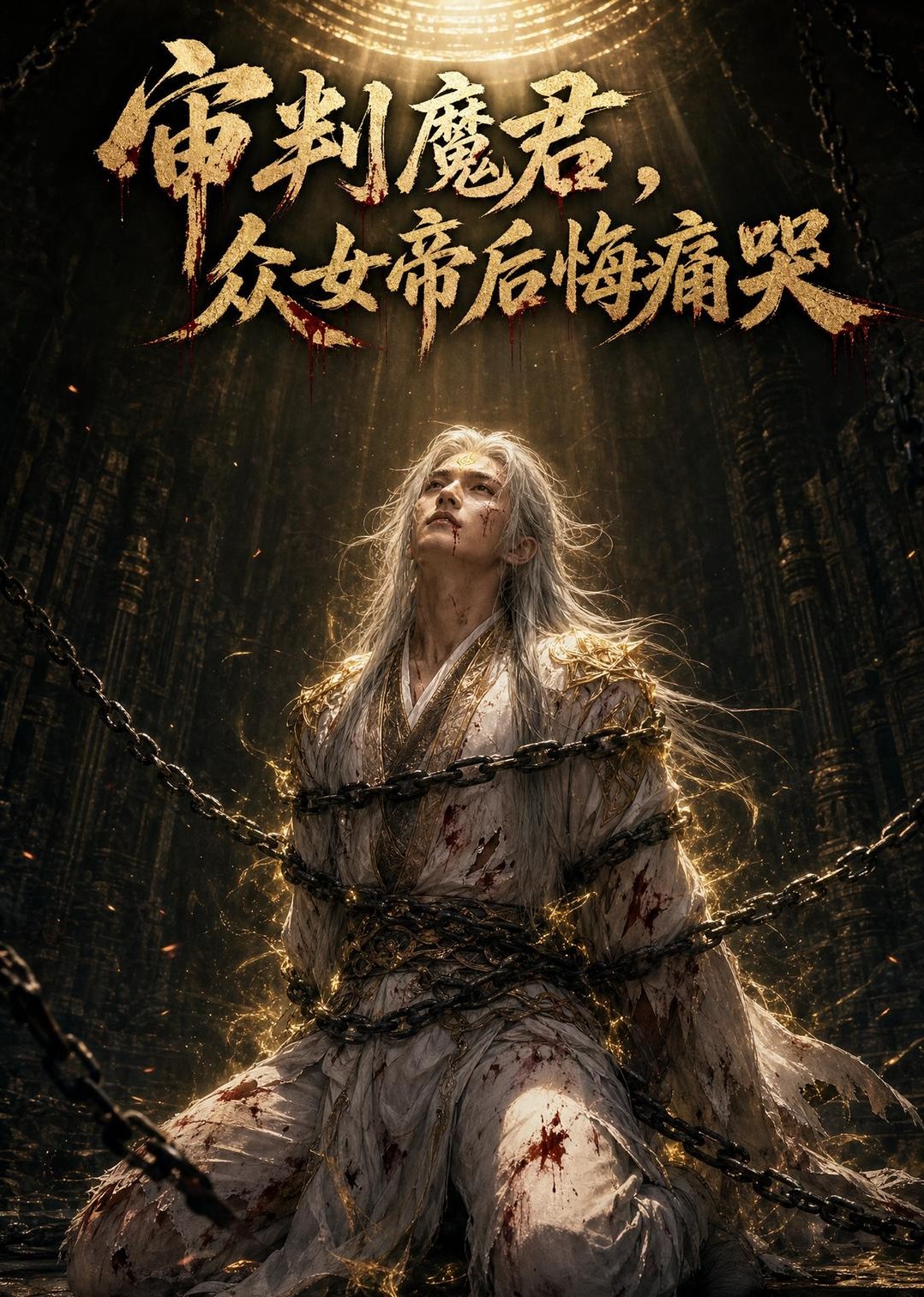 审判魔君，众女帝后悔痛哭封面图