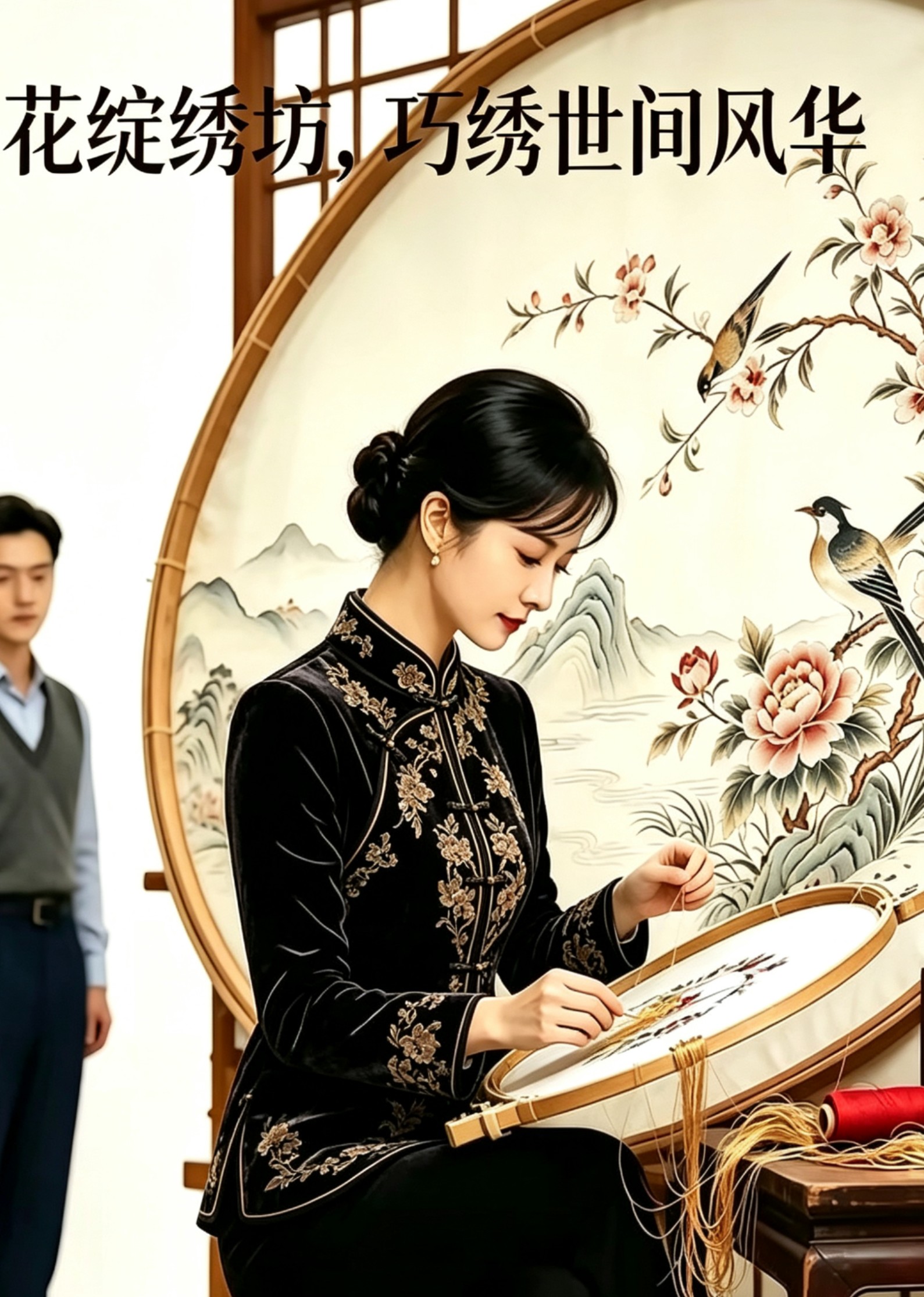 花绽绣坊，巧绣世间风华封面图