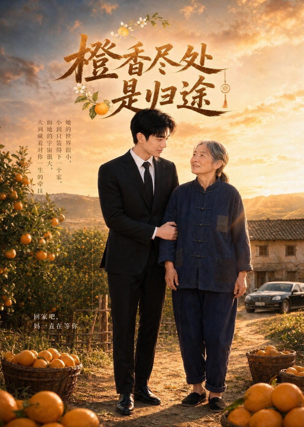 橙香尽处是归途封面图