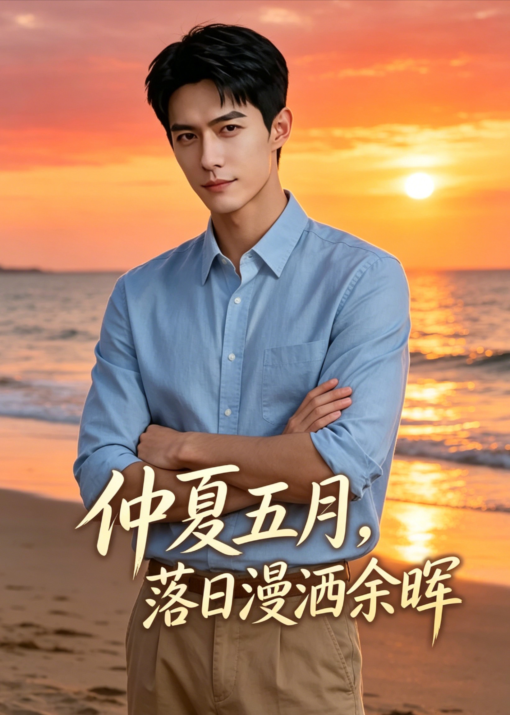 仲夏五月，落日漫洒余晖