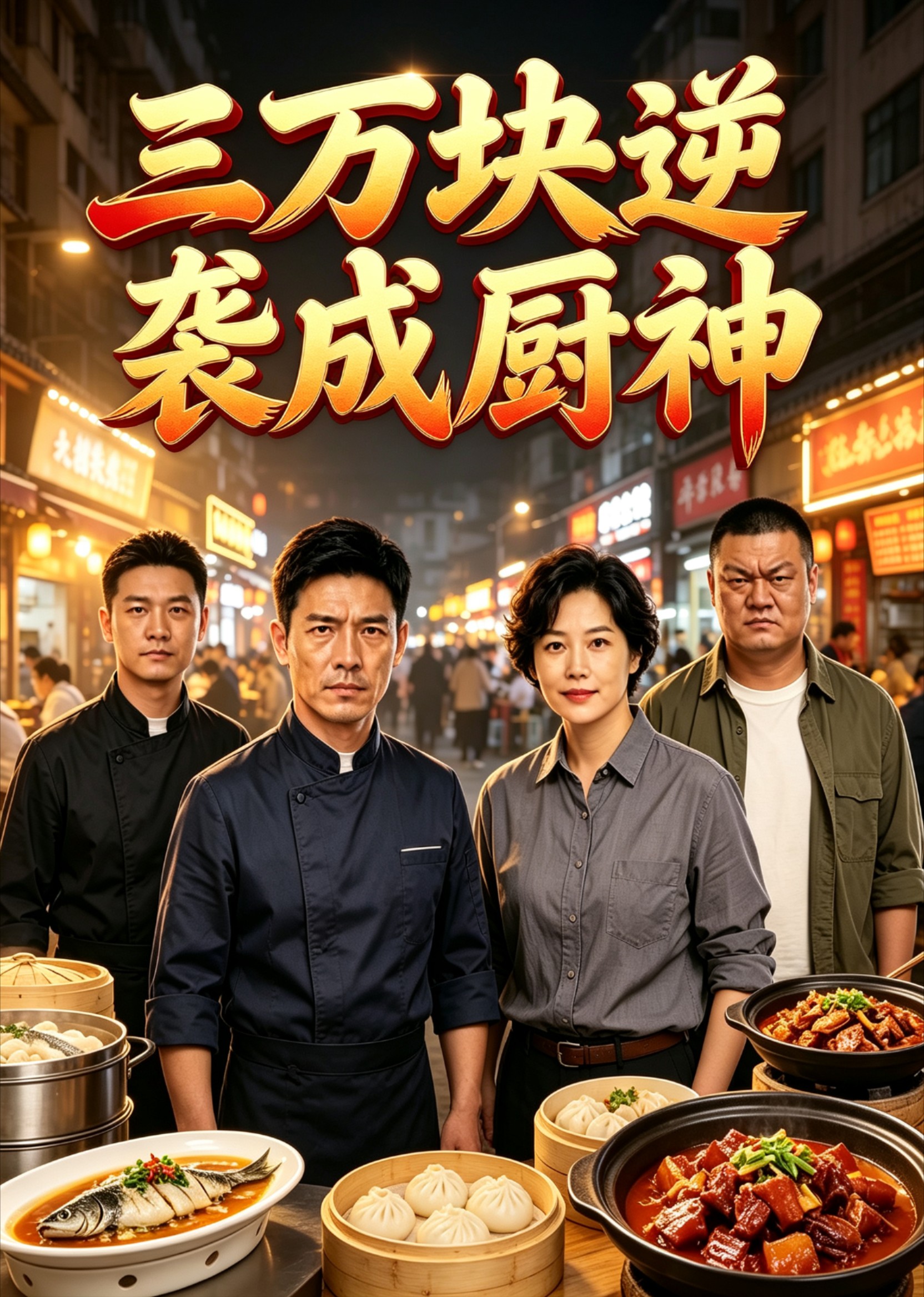 三万块逆袭成厨神封面图
