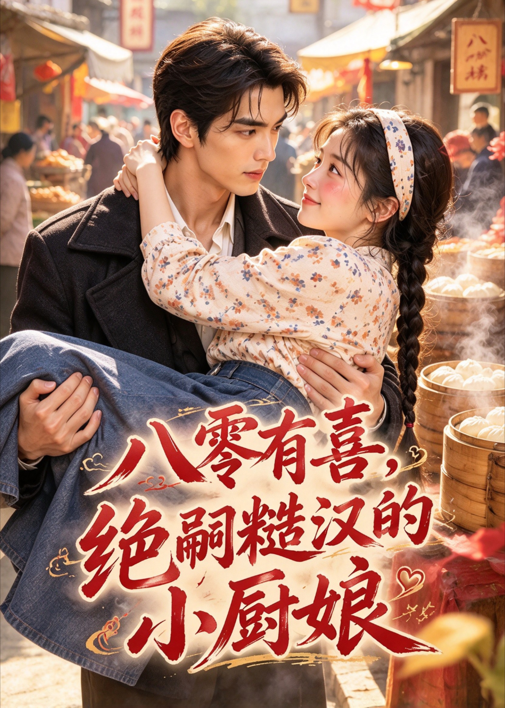 八零有喜，绝嗣糙汉的小厨娘封面图