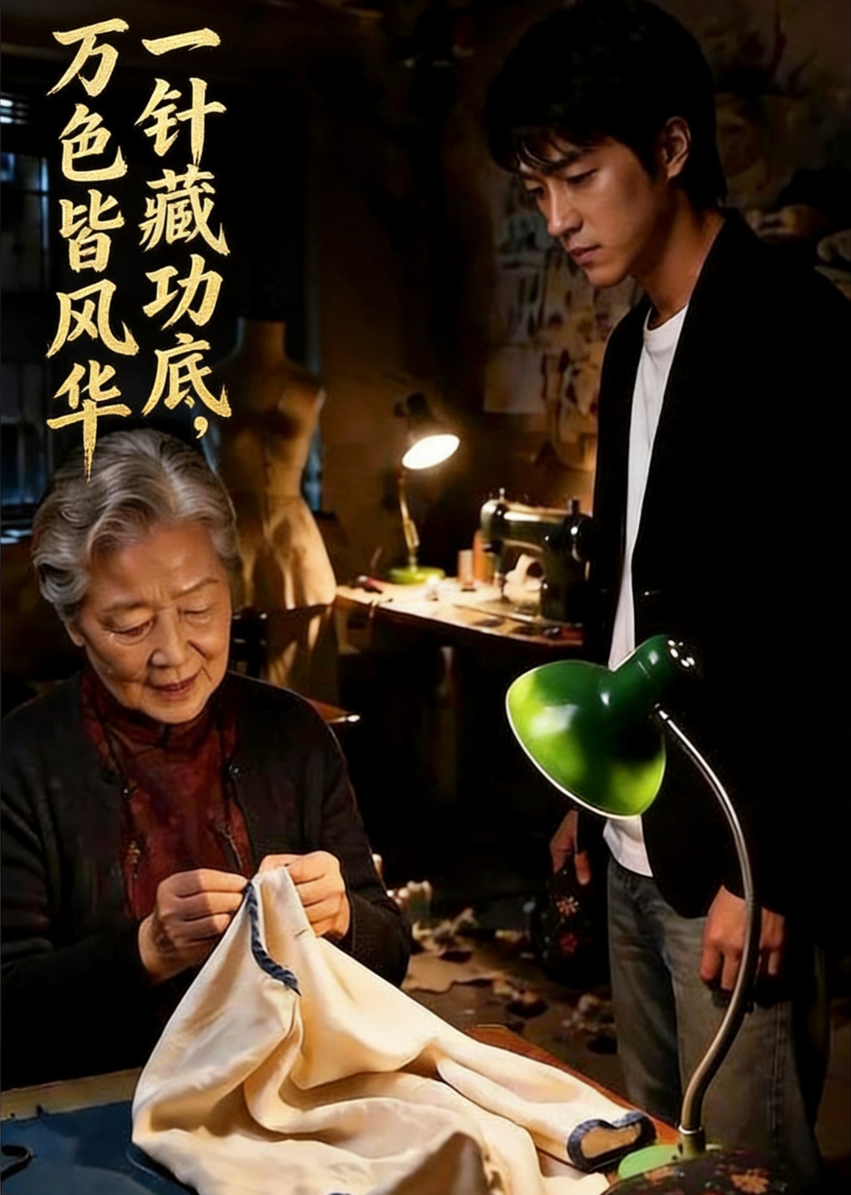 一针藏功底，万色皆风华