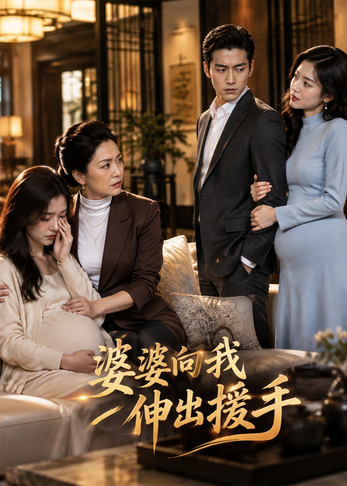 婆婆向我伸出援手封面图