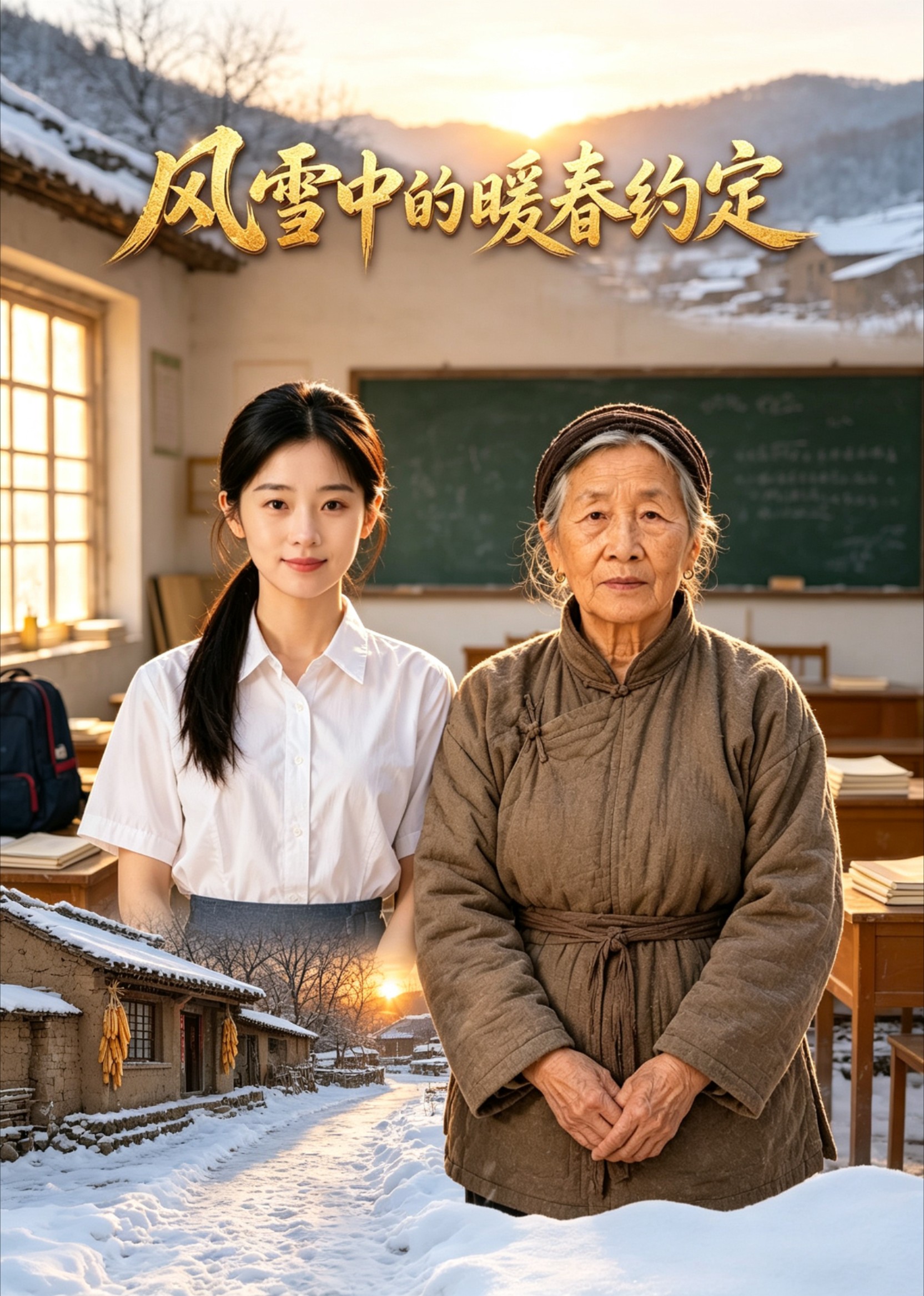 风雪中的暖春约定