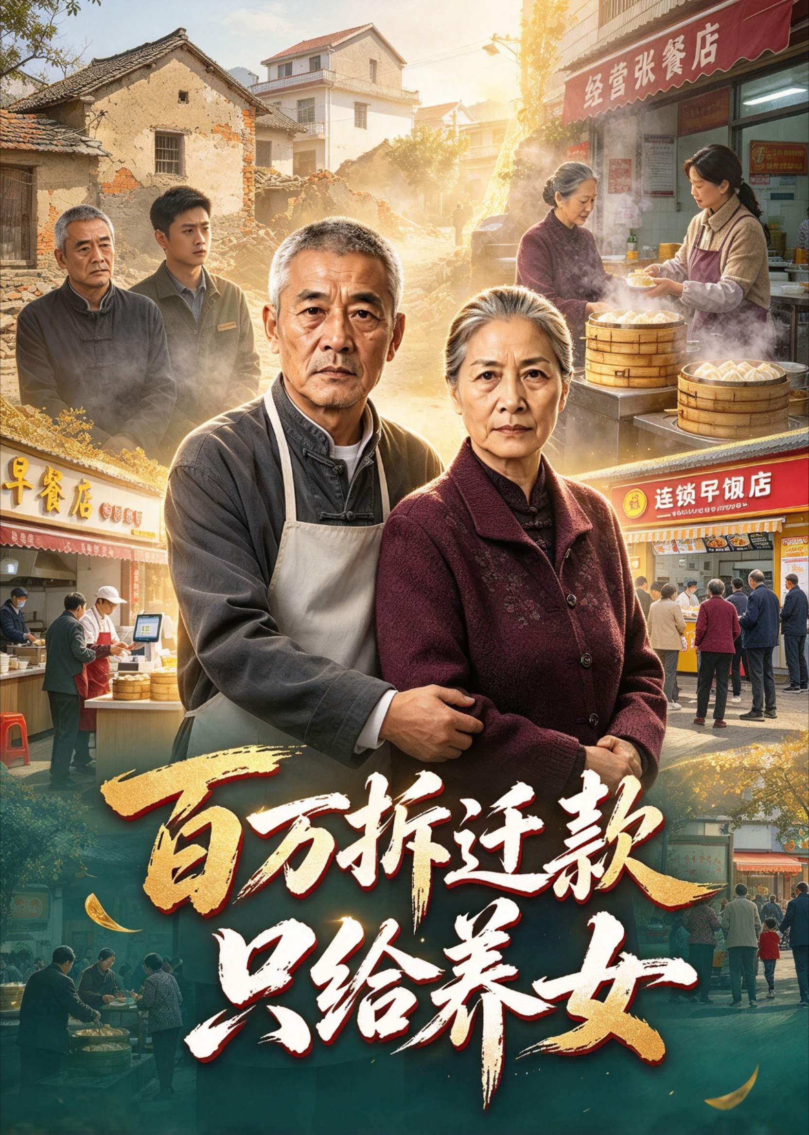 百万拆迁款只给养女封面图