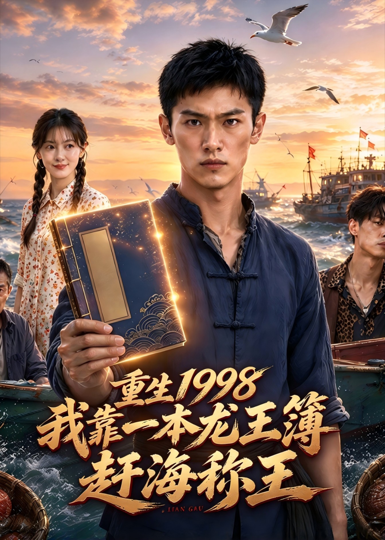 重生1998：我靠龙一本王簿赶海称王封面图
