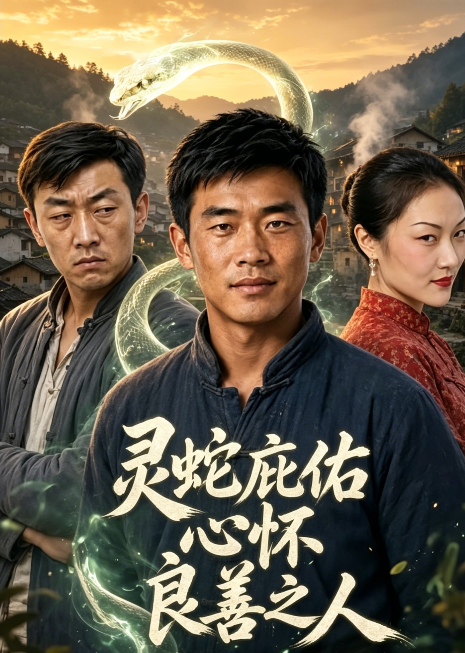 灵蛇庇佑心怀良善之人