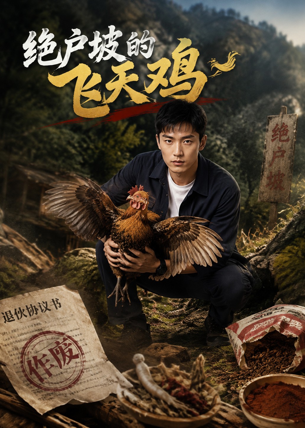 绝户坡的飞天鸡封面图