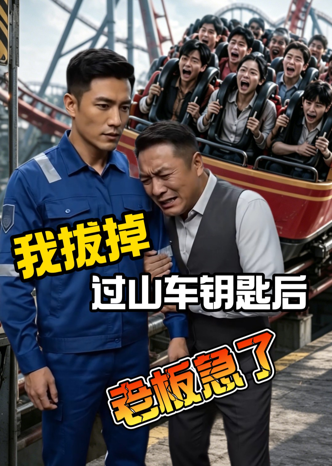 我拔掉过山车钥匙后，老板急了