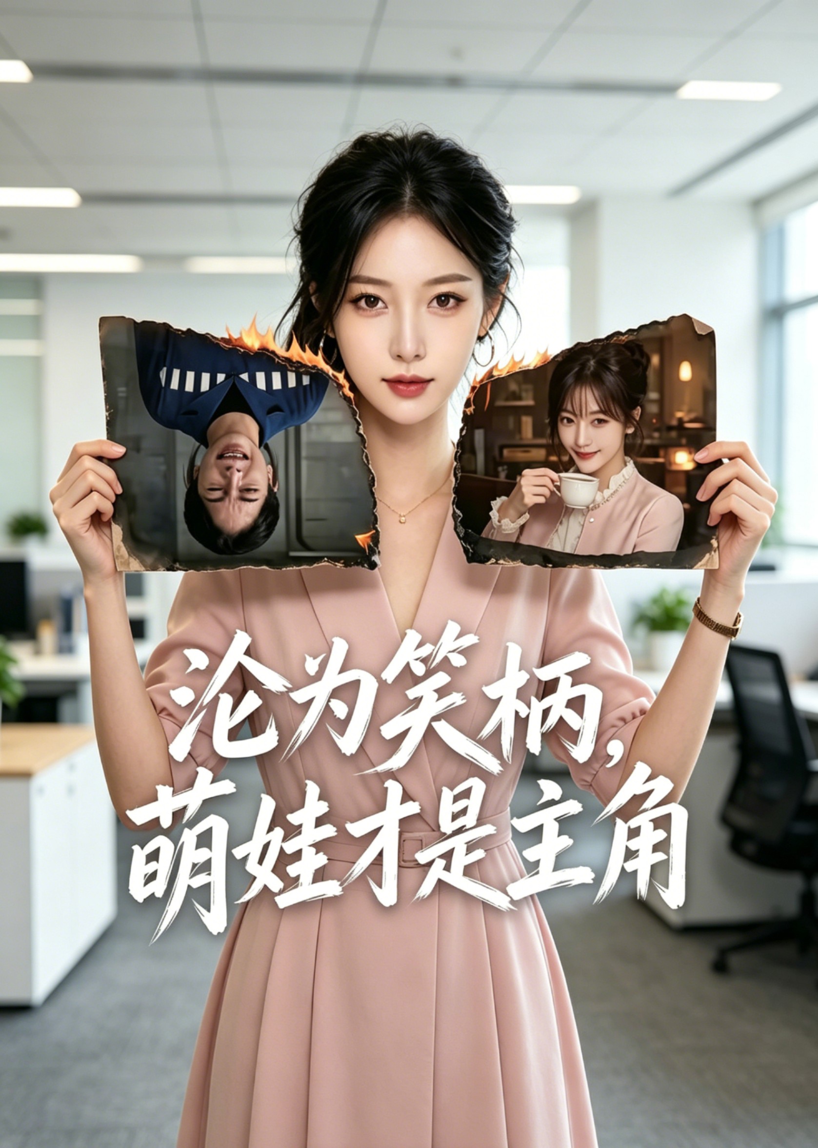 沦为笑柄，萌娃才是主角