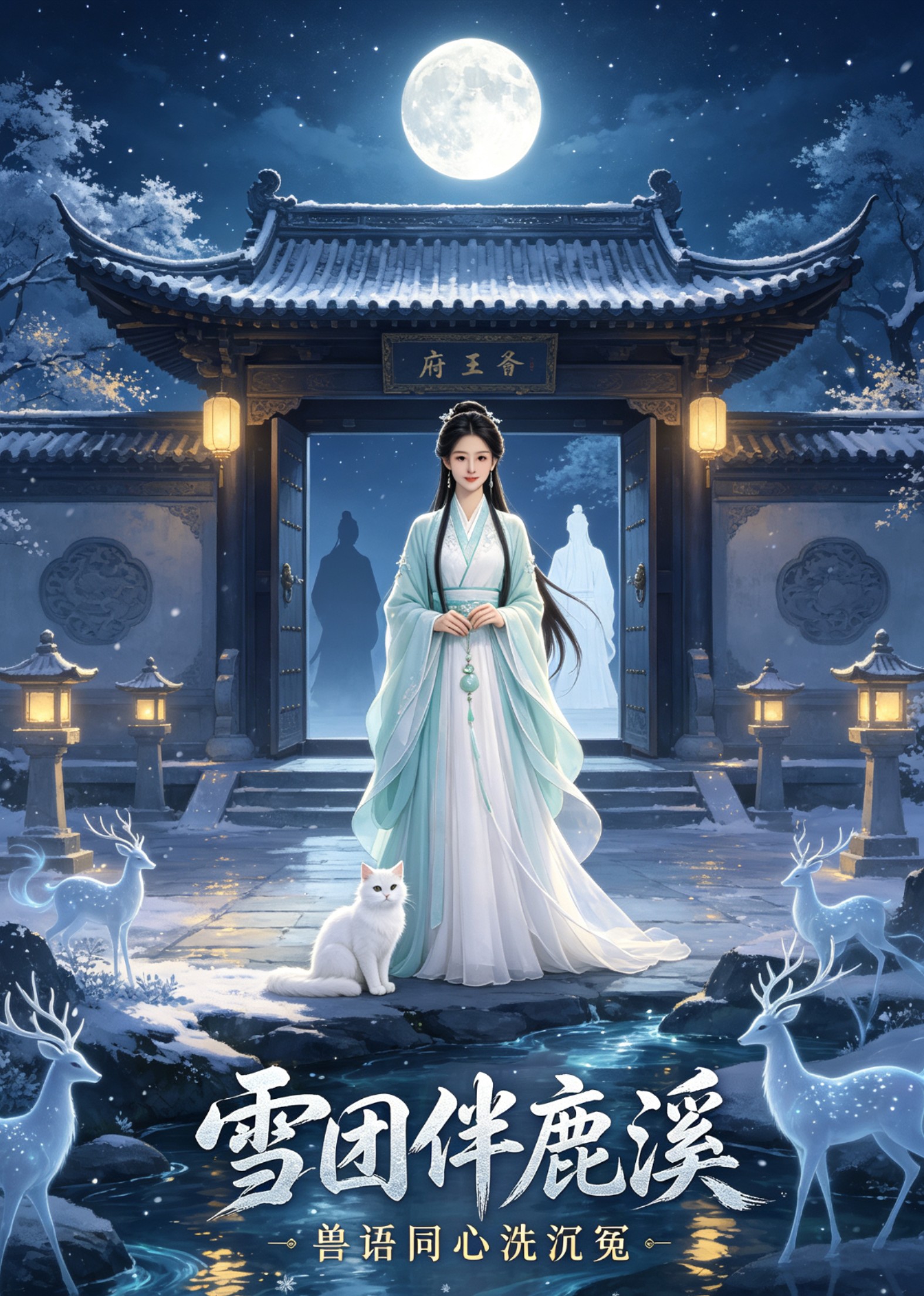 雪团伴鹿溪封面图