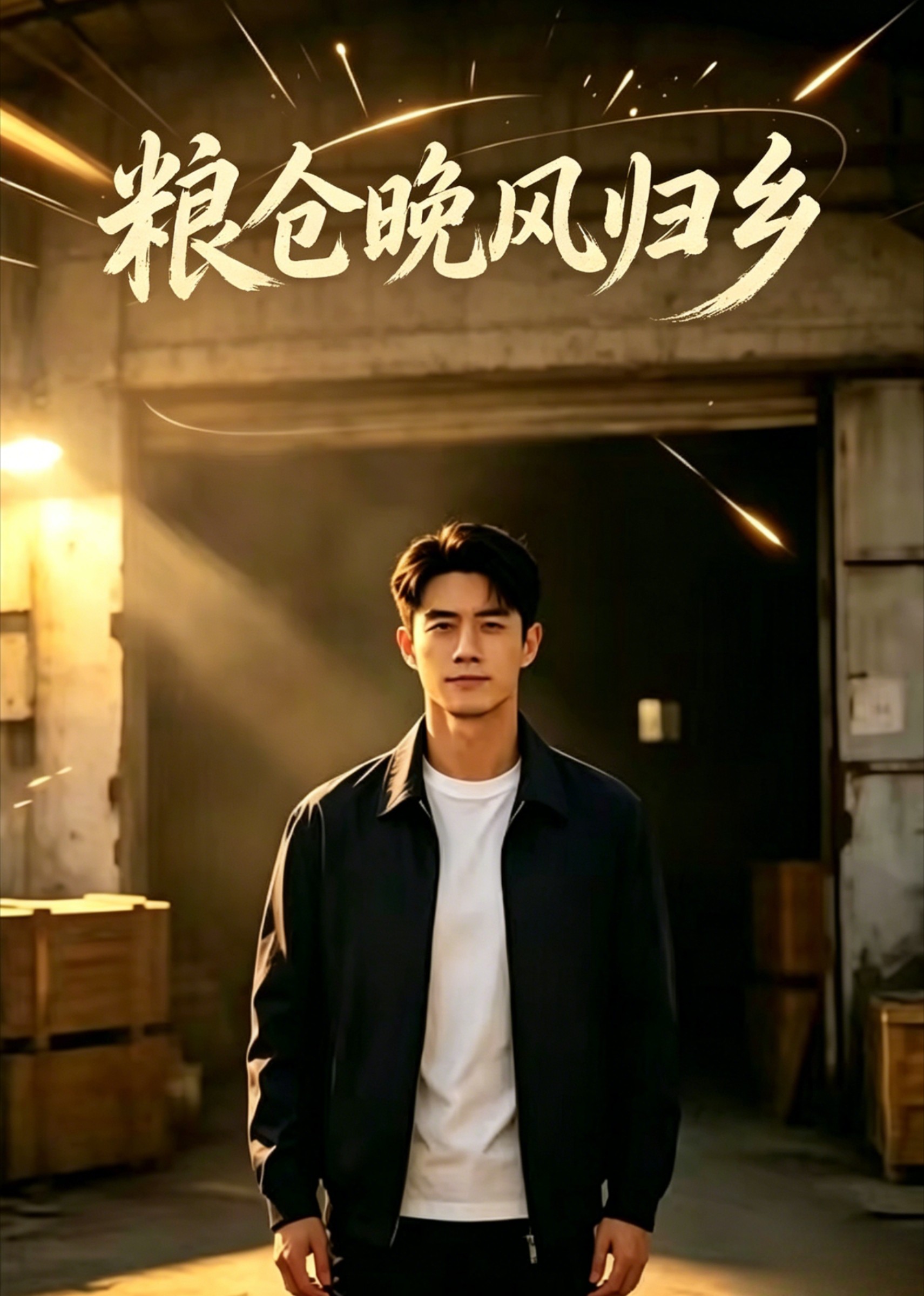 粮仓晚风归乡