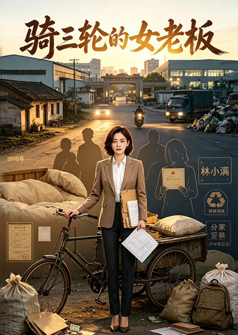 骑三轮的女老板封面图