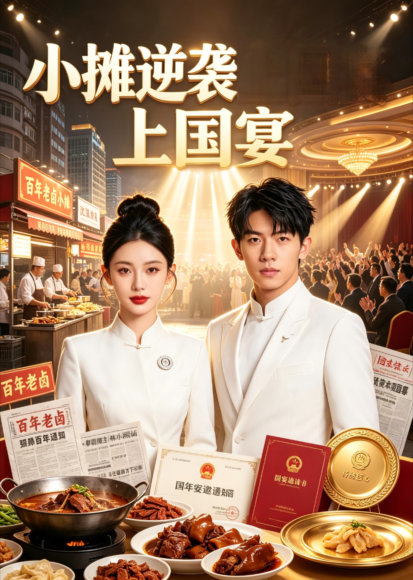 小摊逆袭上国宴封面图