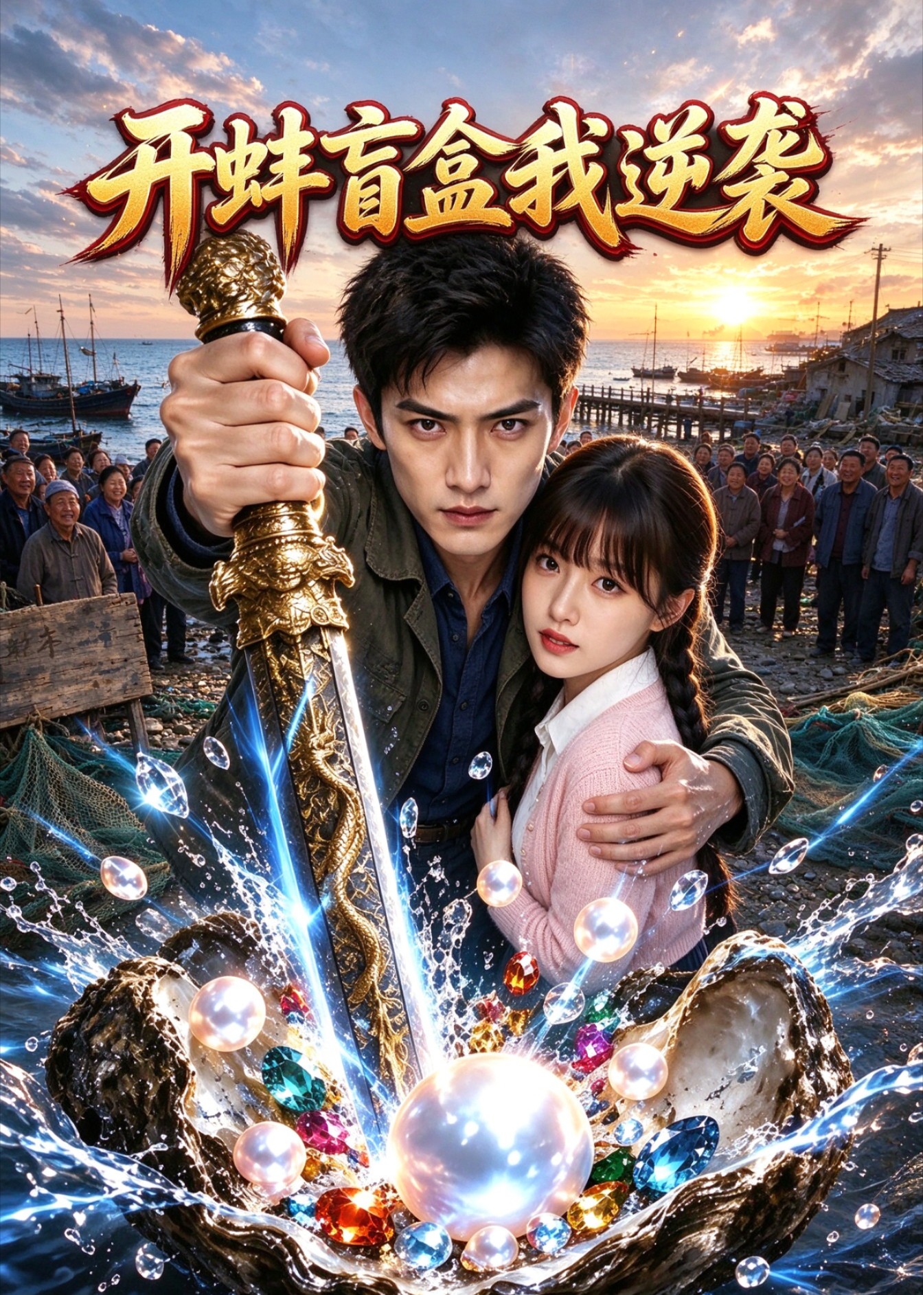 开蚌盲盒我逆袭封面图