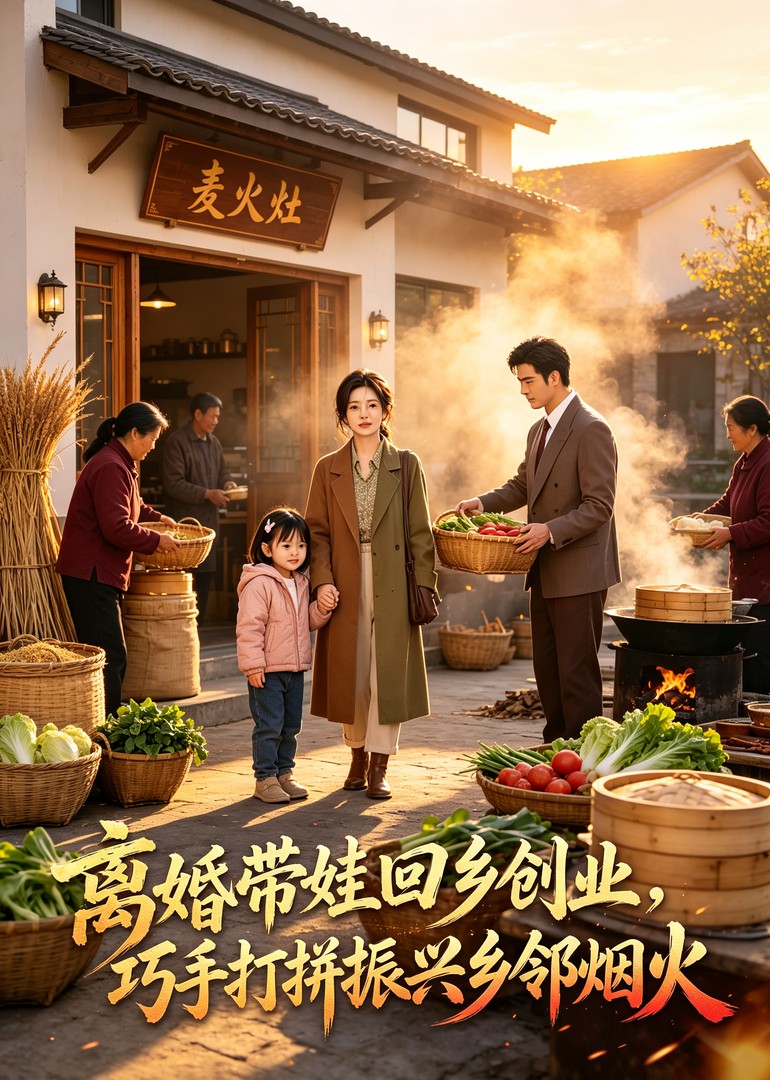 离婚带娃回乡创业，巧手打拼振兴乡邻烟火