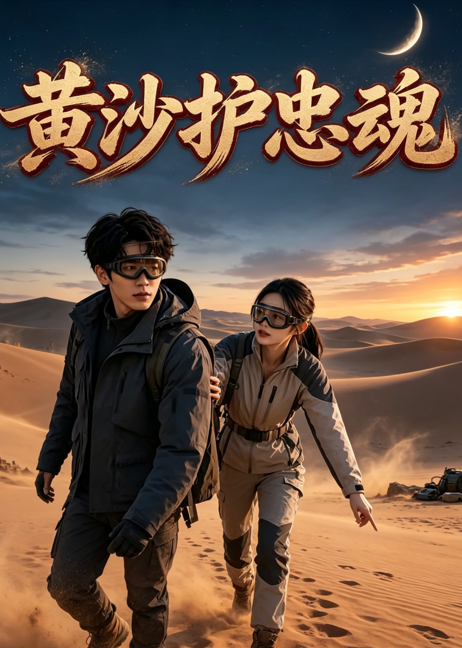 黄沙护忠魂