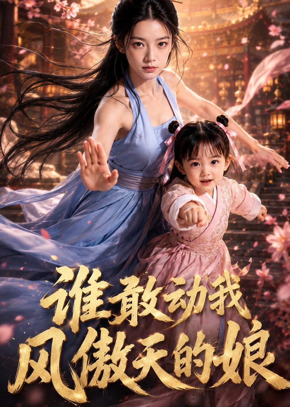 谁敢动我风傲天的娘