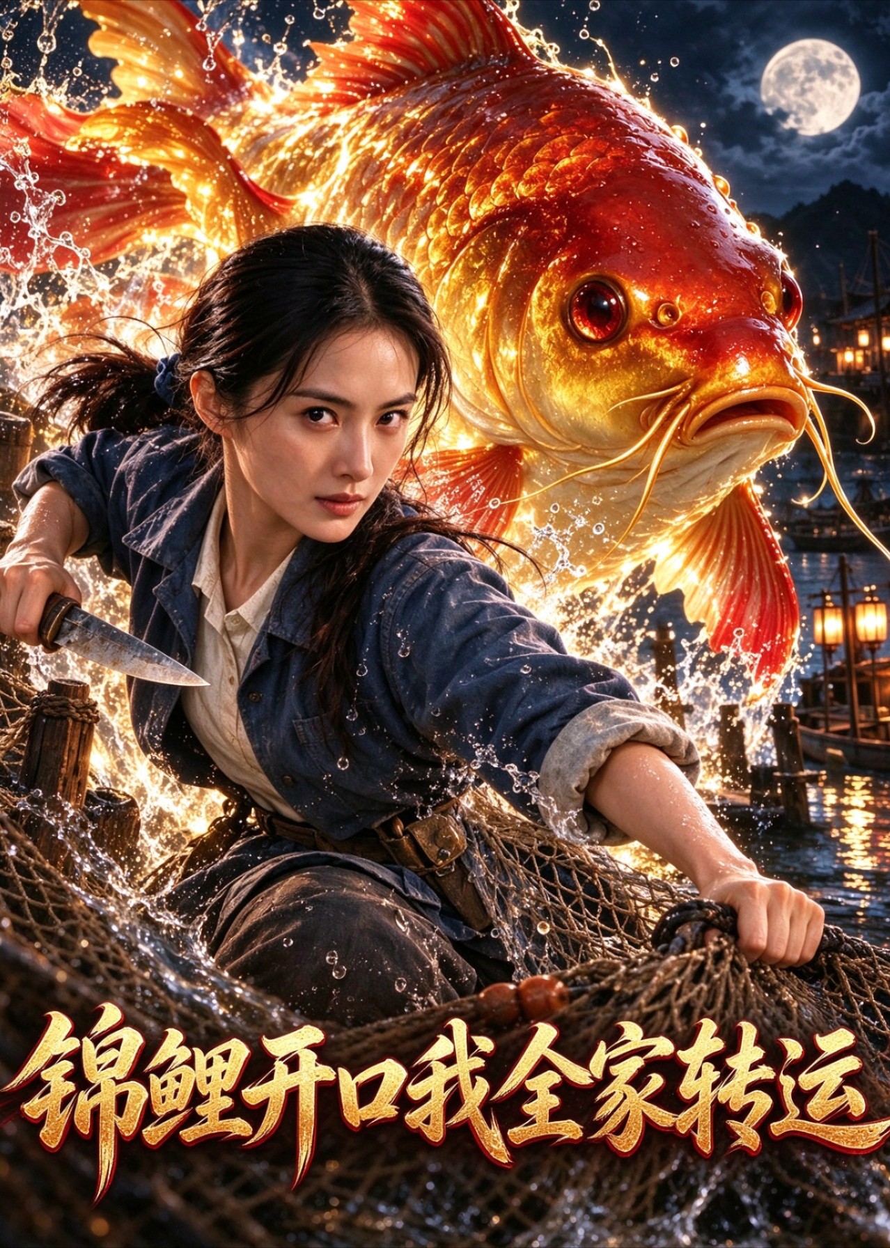 锦鲤开口我全家转运封面图