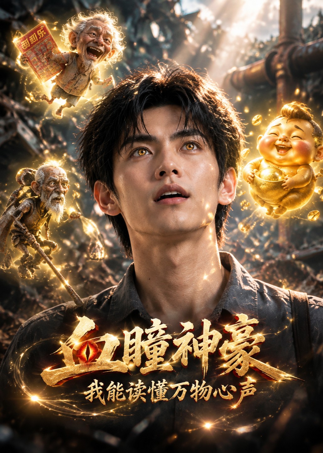 血瞳神豪：我能读懂万物心声封面图