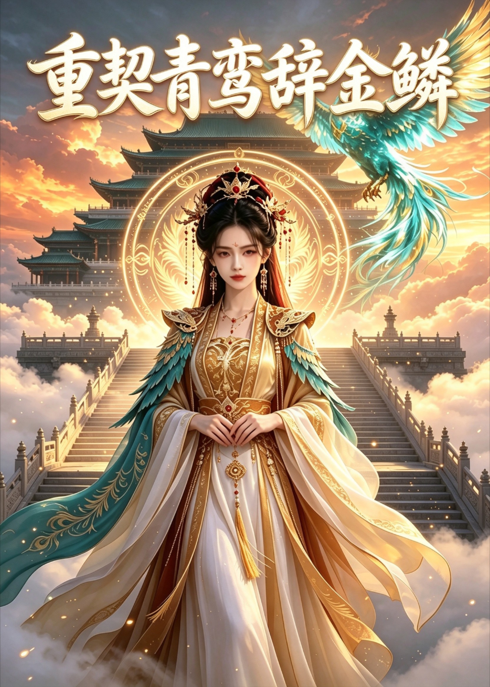 重契青鸾辞金鳞