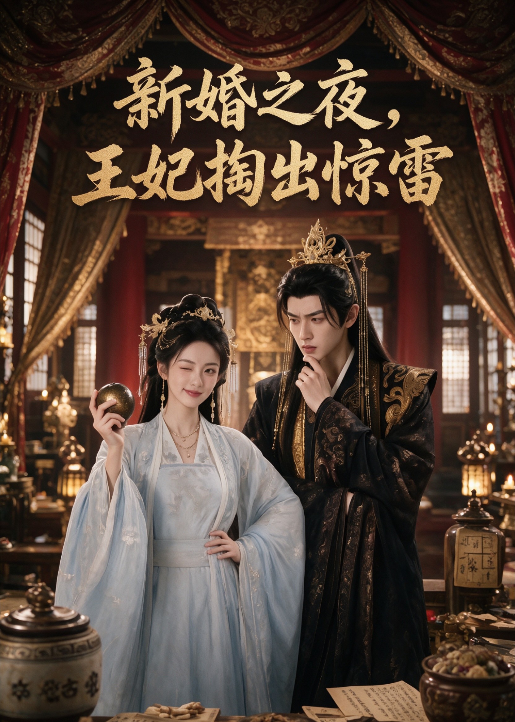 新婚之夜，王妃掏出惊雷