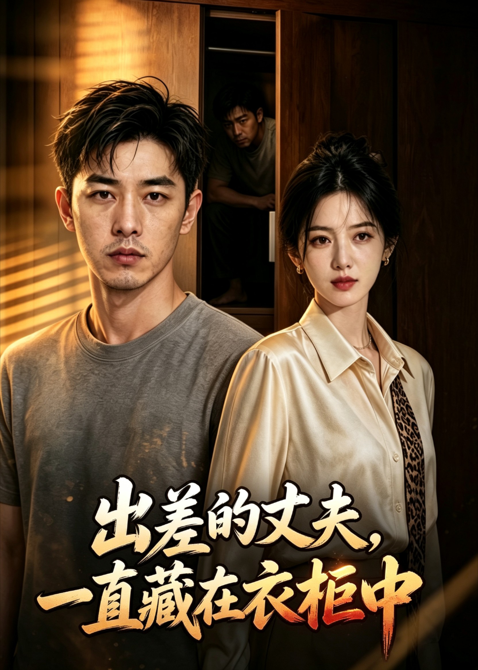 出差的丈夫，一直藏在衣柜中封面图