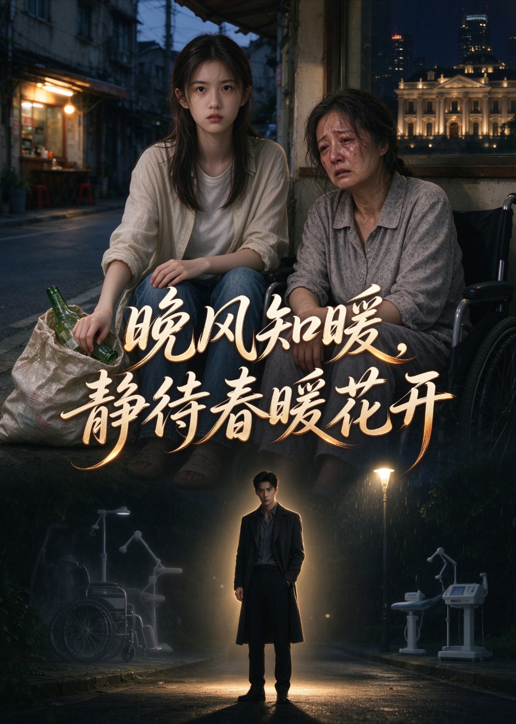 晚风知暖，静待春暖花开封面图